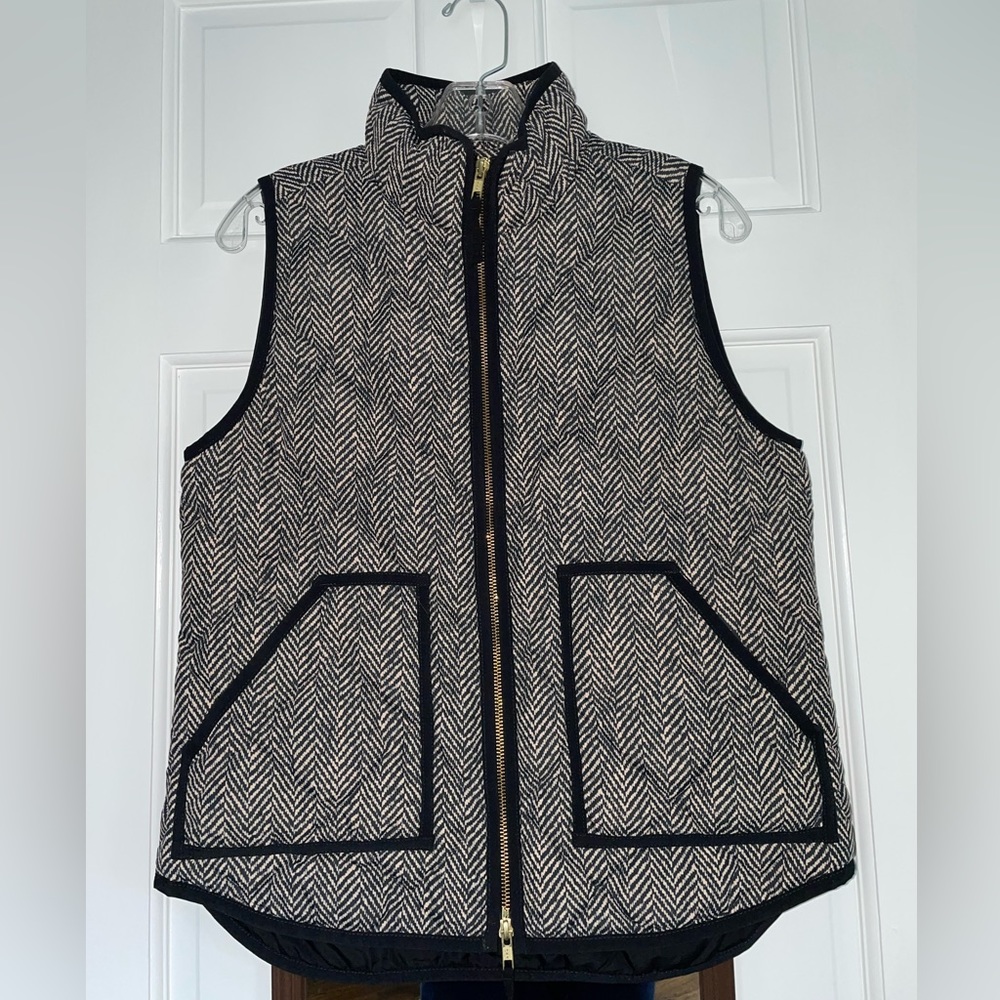Fun patterned vest from J Crew!
